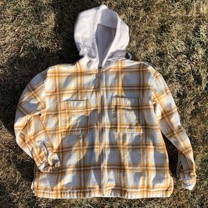 urban outfitters plaid jacket